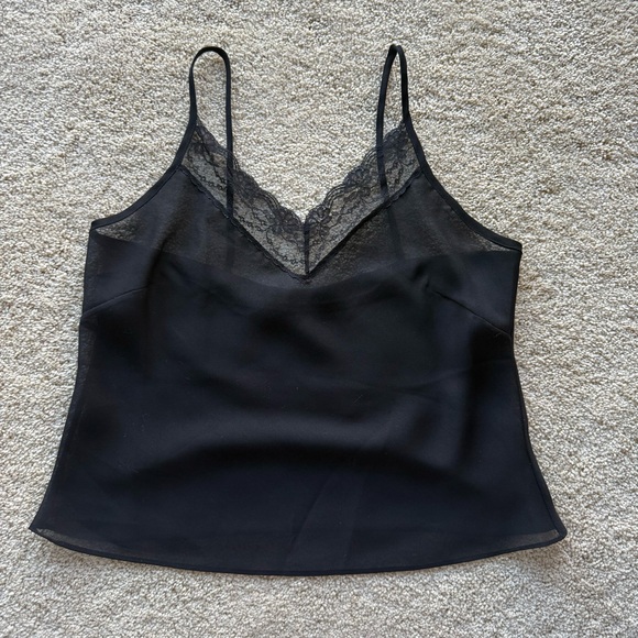 Sheer Lace Layered Blouse Bell Sleeve Cowl Neck Romantic Y2K Top - Picture 4 of 5